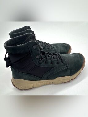 Nike SFB Field Leather Boots Men's Size 8 Black Mushroom NSW High Top Sneakers
